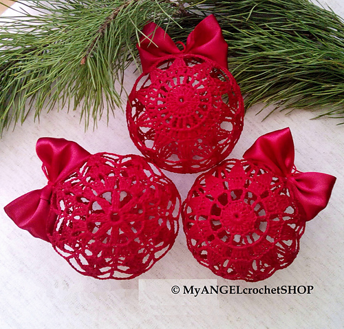 Christmas snowballs 3 pcs (2)