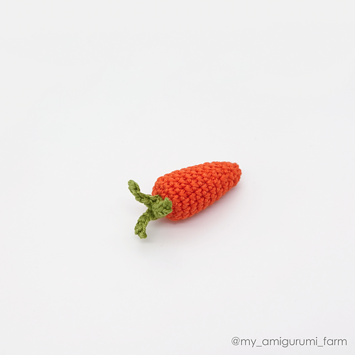 Mini Carrot Amigurumi photo 3
