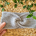 Twisted Herringbone Headband pattern 