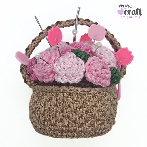Flower Basket Pincushion photo 3
