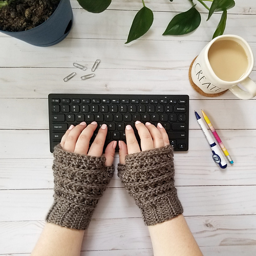 All My Exes Fingerless Mittens photo 5