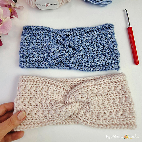Textured Star Stitch Headband