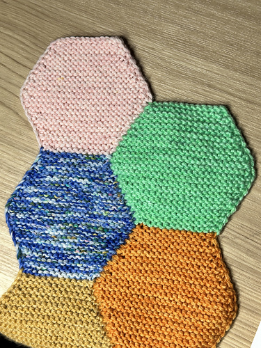 Hexagon Blanket - KD Wright