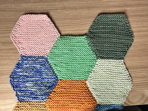 Hexagon Blanket - KD Wright