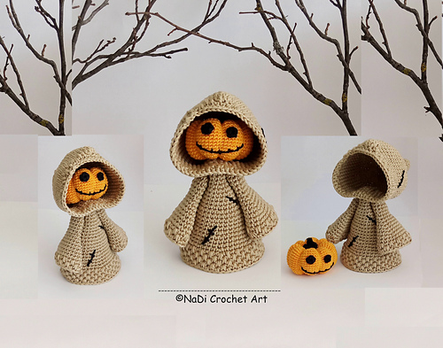 Pumpkin Head Halloween Monster