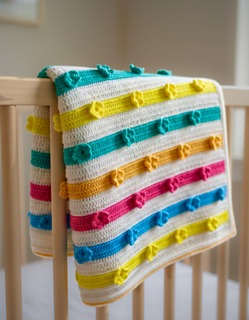 This image includes a digitally styled background for presentation; the remaining photos show the blanket as photographed.