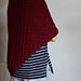 Corner  triangular shawl pattern 