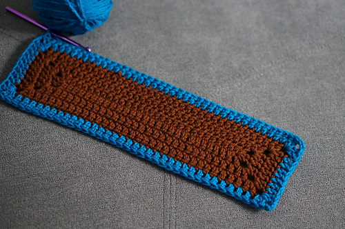 Solid granny rectangle