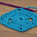 Solid granny diamond pattern 