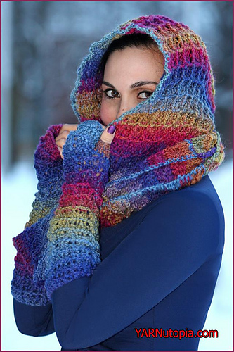 Warm Waffles Hooded Cowl photo 2