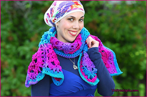Jewel-Tone Lotus Wrap photo 5