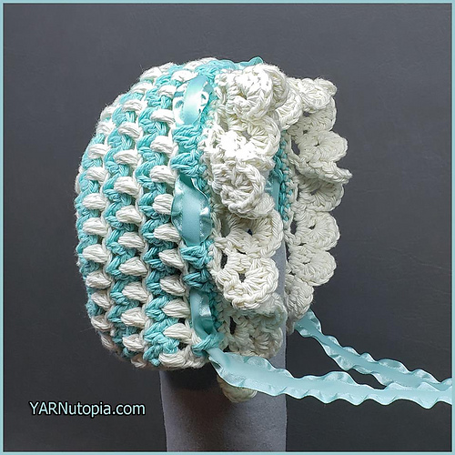 Vintage Style Baby Bonnet photo 2