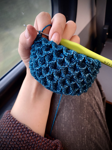 Small dragonscale dice bag photo 3
