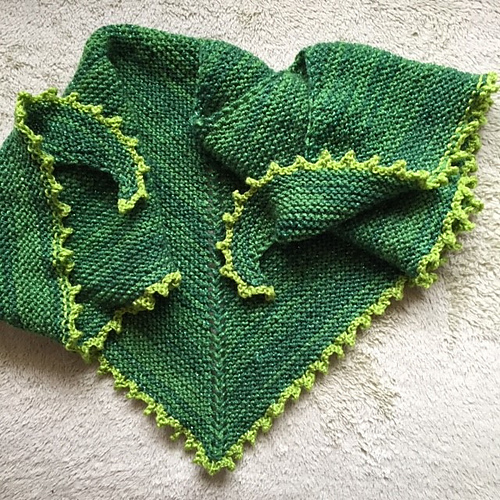 ravelry simple shawl