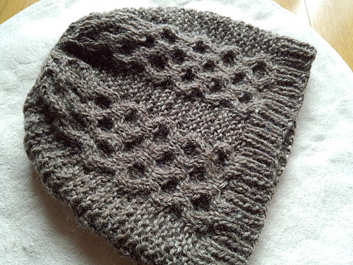 P.24 Honeycomb mannish hat 다른 모습 1