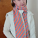 Bias Striped Scarf pattern 
