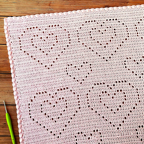 Ravelry: Blanket Heart to Heart pattern by Natali Berzore