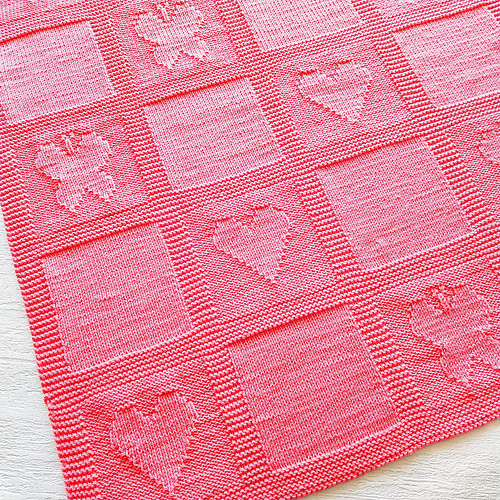 Blanket Hjerteslag og Sommerfugler - Natali Berzore