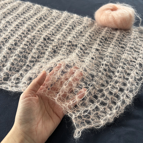 Ravelry: Cloudlike Mohair Sweater pattern by Natalie Lviv