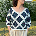 Indigo Granny Sweater pattern 
