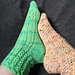 Waving Crosses Summer Socks pattern 
