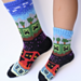Survival Mode PixelKnitSocks pattern 