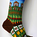 Village Socks PixelKnitSocks pattern 