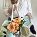 Coastline Hexie Beach Bag pattern 