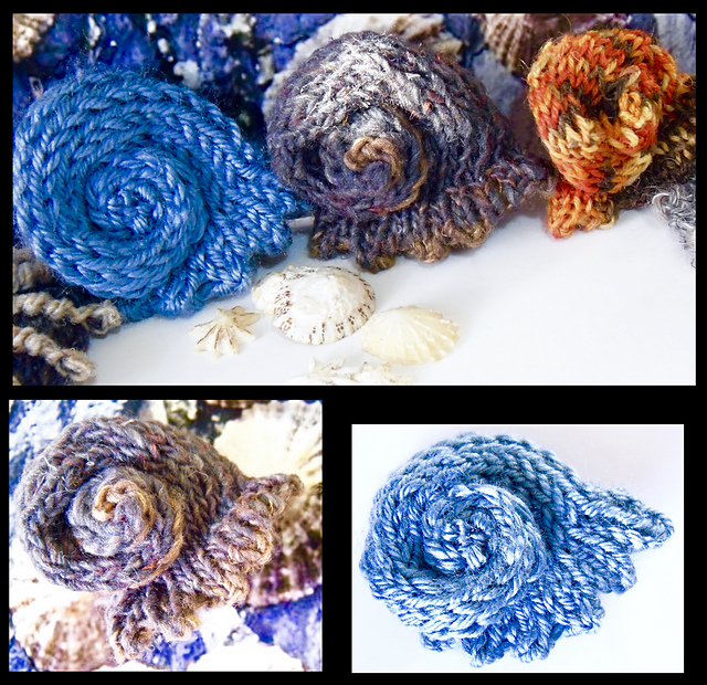Ravelry Snail Shells! pattern by Artisan loops