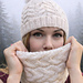 Alpine Cabled Cowl pattern 
