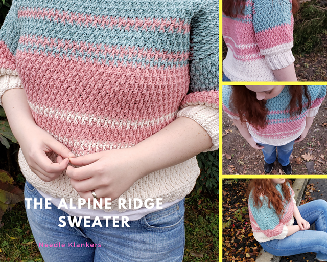 Ravelry: Alpine Ridge Sweater pattern 