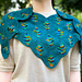 Peacock Ocelli Scarf pattern 