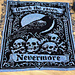 Nevermore Raven mosaic blanket pattern