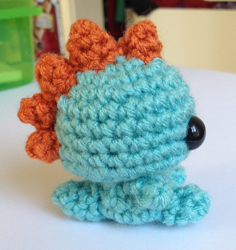 Mini Amigurumi Dinosaurs Keychain photo 4