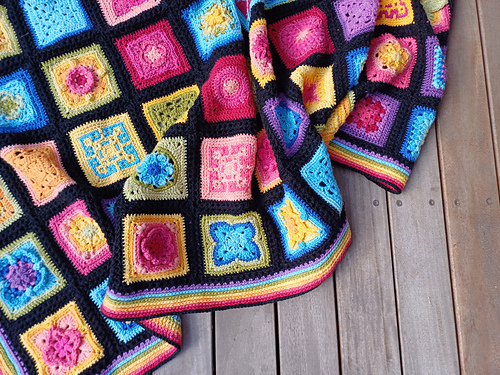 Granny I Shrank Your Squares CAL - Hooked on Sunshine