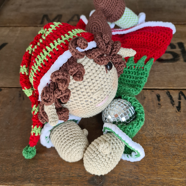 Melly Teddy Ragdoll Christmas Elf