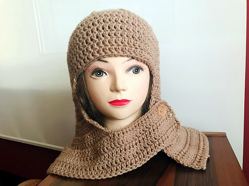 Crochet Lue Skjerf - Nez jewelry