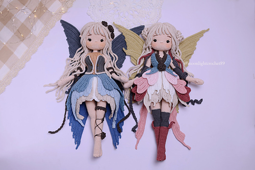 Seleneia & Floria Fairy Dolls