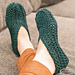 Saloniki Rectangle Slippers pattern 