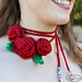 Rose Choker Necklace pattern 