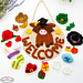 8-in-1 Highland Cow Welcome Sign pattern 