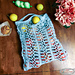 Hairpin Lace Market Bag pattern 