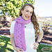 Twisted Cable Scarf pattern