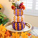 Diamond Puff Pumpkin Trio pattern