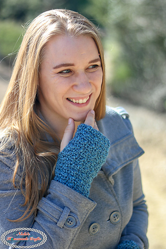Lemon Peel Fingerless Gloves photo 5