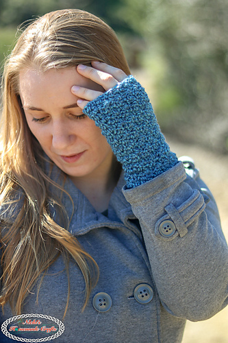 Lemon Peel Fingerless Gloves photo 6