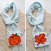 Pumpkin Leaf Pocket Scarf pattern 