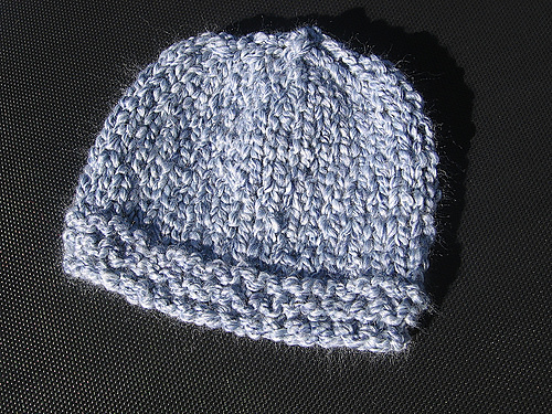 Kyle's baby blanket and hat photo 2