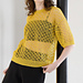 p.11 Lacy Diamond Pullover pattern 