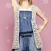 p.33 Long Belted Vest pattern 